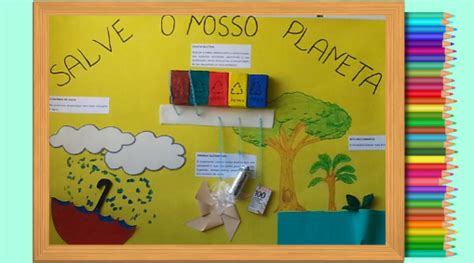 Trabalho De Educação Ambiental - Trabalho Escolar sobre Meio Ambiente – Lindo Cartaz