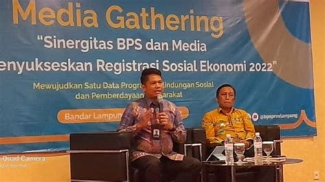 Pendataan Regsosek Di Lampung Dimulai Besok BPS Kerahkan Ribuan Petugas