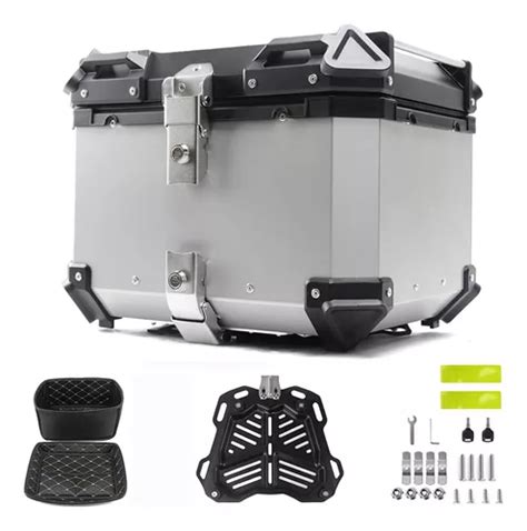 Caja Moto Top Case Aluminio Baul Trasero 45 L Envío gratis