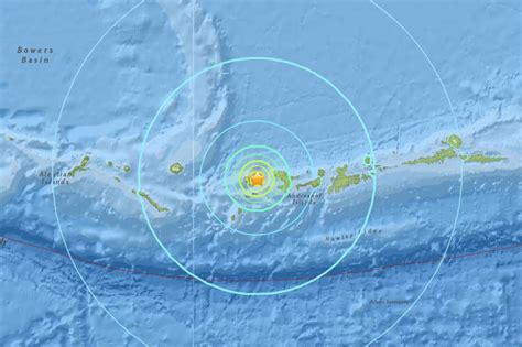 Strong M6.4 earthquake hits near Tanaga Volcano, Alaska - First ...