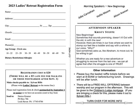 Sylvan Hills Ladies’ Retreat – Sign up now! – Sylvan Hills Christian