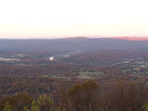 Signal Knob Overlook On Skyline Drive In Shenandoah Parkcation