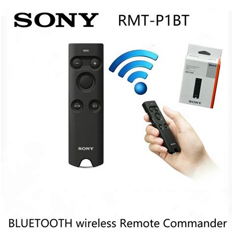 Sony RMT P1BT Bluetooth Wirelessremote Sony A9 A9M2 A7R4 A7R3 A7M3