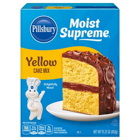 Save On Pillsbury Moist Supreme Yellow Cake Mix Order Online Delivery