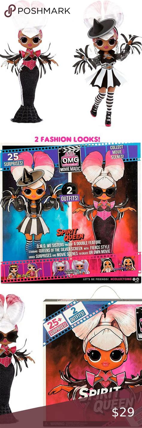 LOL Surprise OMG Movie Magic Spirit Queen Fashion Doll With 25