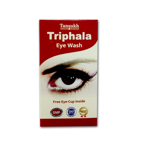 Buy Tansukh Triphala Eye Wash Granule Free Eye Cup Inside 100 Gm Online At Best Price