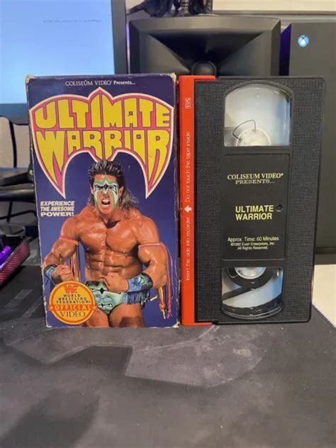 WWF BEST OF The Ultimate Warrior VHS Wrestling Coliseum vidéo Hulk