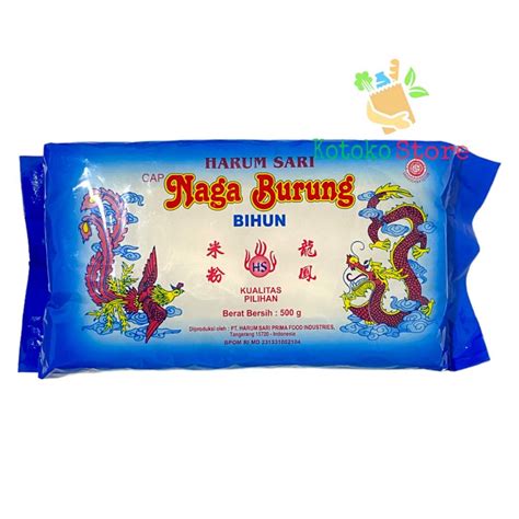 Jual Bihun Beras Cap Naga Burung Gr Shopee Indonesia