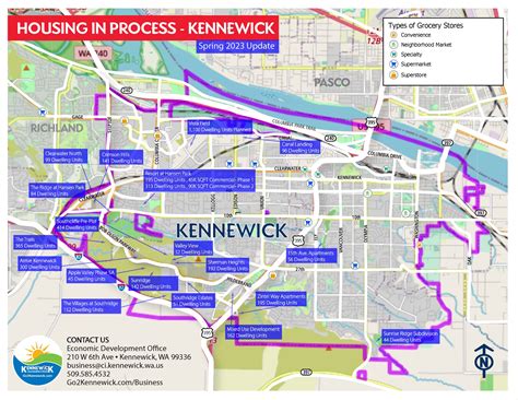 Map Of Washington State Kennewick