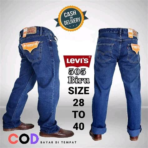 Jual Standar Jeans Pria Celana Panjang Pria Standard Reguler Fit