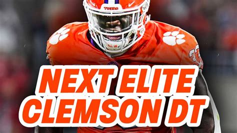 Is Ruke Orhorhoro The Next Elite Clemson Defensive Lineman Youtube