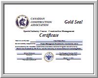 Gold Seal Certification