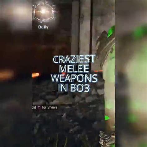 Chaos On Twitter Black Ops 3 Melee Weapons Were Another Level