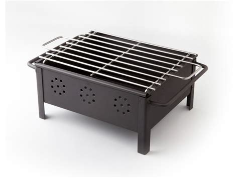 Imex El Zorro Tabletop Barbecue With Zinc Grill Black X X Cm