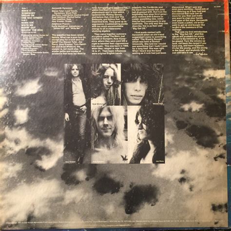 Aerosmith Aerosmith Terre Haute Pressing Vinyl 1973 Nasdisc