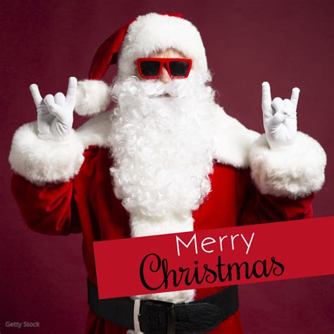 Merry Christmas Greeting Card Santa Funny Ad Template Postermywall