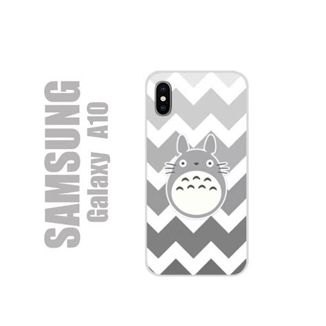 Coque Manga Totoro Grey Pour Smartphones Samsung A