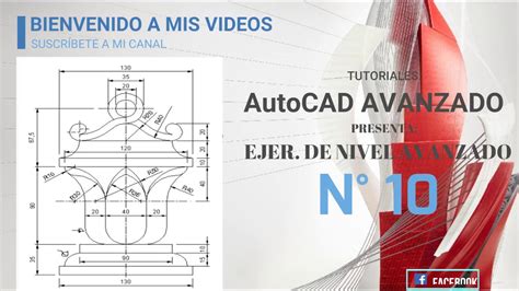 Autocad Avanzado Soluci N De Ejercicio N Youtube