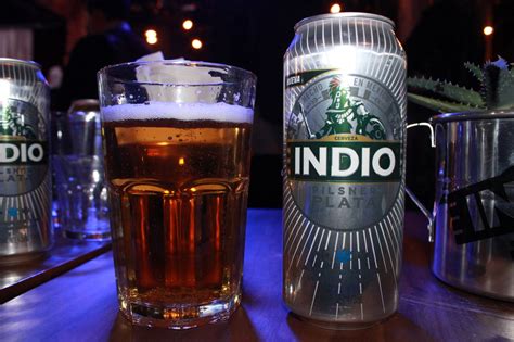 Indio Pilsner Plata Cerveceros De MÉxico