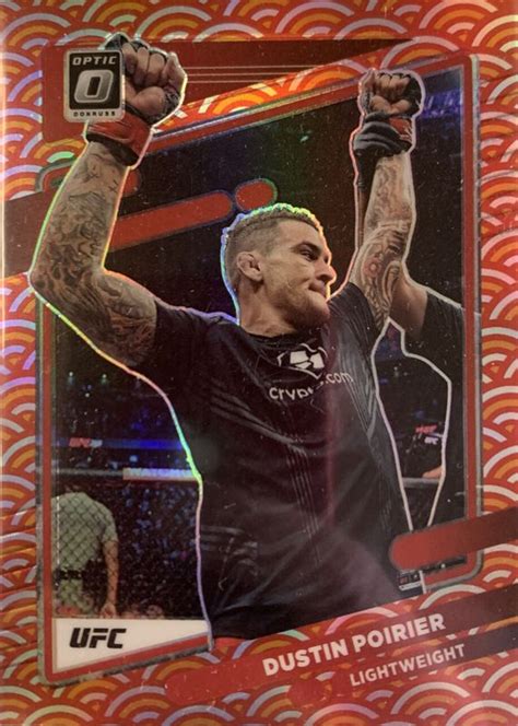 Dustin Poirier 2022 Optic UFC 2 Photon SSP Price Guide Sports