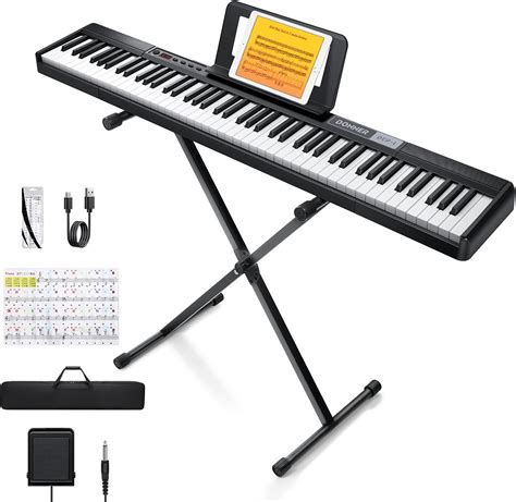 Amazon Donner Piano Keyboard 88 Keys Beginner Digital Keyboard