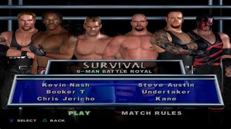 WWE SmackDown HCTP KevinNash BookerT ChrisJericho SteveAustin