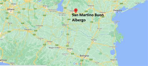 Dove Si Trova San Martino Buon Albergo Italia Mappa San Martino Buon