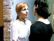 Naked Nadja Uhl in Stille nach dem Schuß