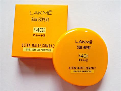 Lakme Sun Expert Ultra Matte Compact Spf Review