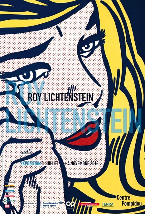 Le Blog Des Expos Roy Lichtenstein Centre Pompidou