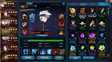 Conta Naruto Online 195k S86 Naruto Online GGMAX