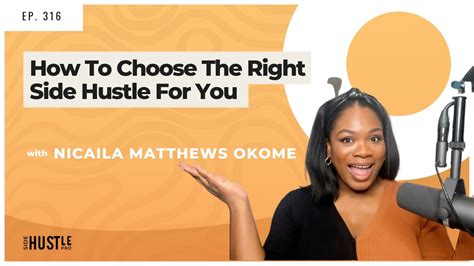 316 How To Choose The Right Side Hustle For You Rewind Youtube