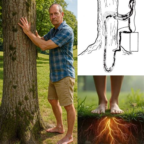 Most people don’t realize how powerful touching a tree while barefoot