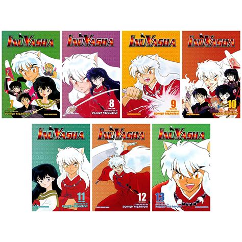 Inuyasha Vizbig Edition Manga By Rumiko Takahashi 7 Book Collection