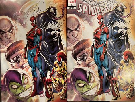 Spiderman Comic Book Covers Venom