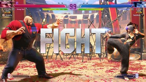 Street Fighter Snake Eyez Zangief Vs Nephew Juri Ranked