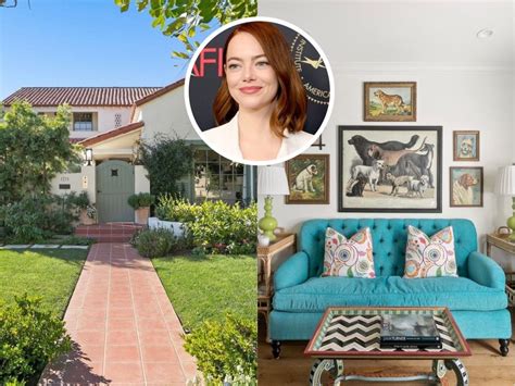 Emma Stone sold her colorful home in LA for $4.3 million. Take a look inside.