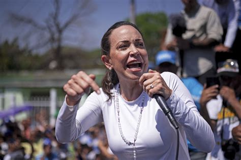 María Corina Machado alerta que corre riesgo de ser detenida en Venezuela