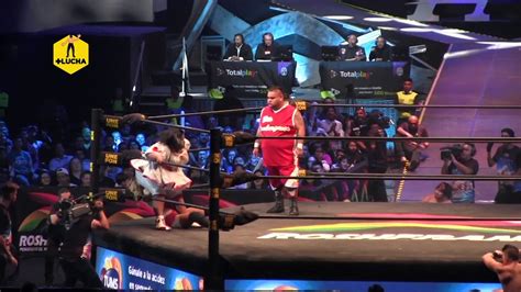 Lucha Por El Campeonato De Parejas Mixtas Aaa Triplemania Xxvii Youtube