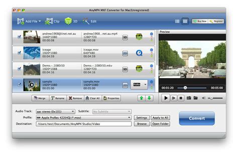 AnyMP4 MXF Converter MAC