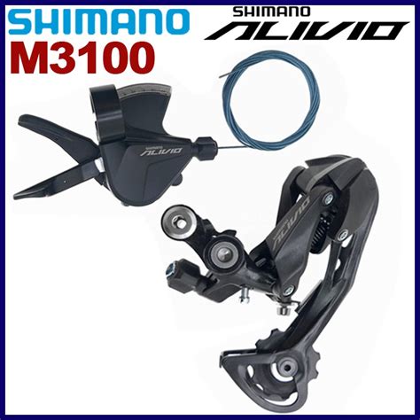 Shimano Alivio M3100 Groupset 9 Speed Right SL M3100 Shifter Lever RD