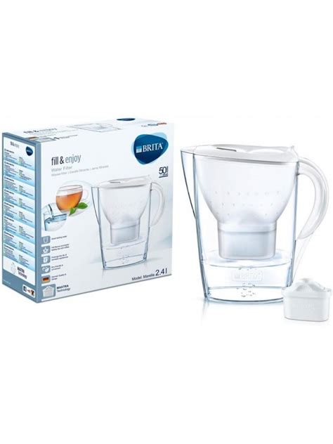 Jarra Purificadora Brita Modelo Marella Filtro Blanco Hogar