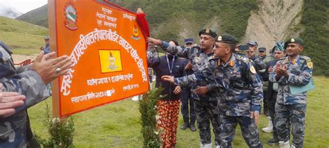 तिंकरमा सशस्त्र प्रहरी बलले स्थापना गर्‍यो सीमा सुरक्षा पोस्ट