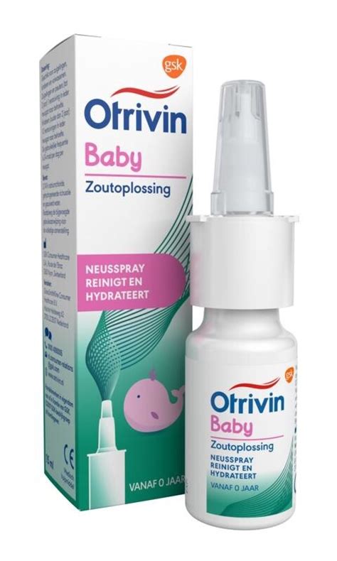 Otrivin Baby Saline Spray Gsk Ml Medische Vakhandel