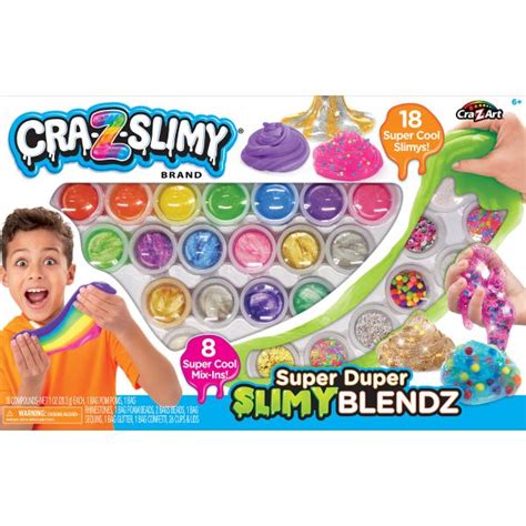 Cra Z Slimy Super Duper Slimy Blendz Slime Collection