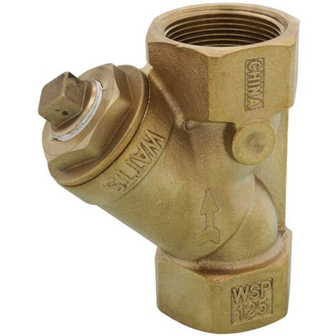 Watts Lf Si Lead Free Brass Wye Strainer