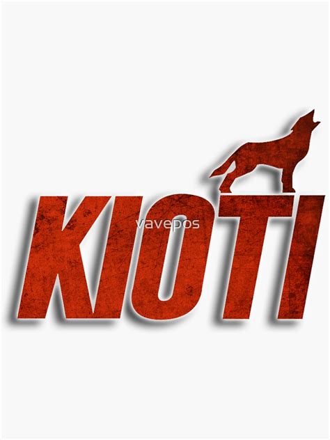 Kioti Company Sticker For Sale By Vavepos Redbubble