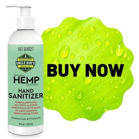 Introducing Uncle Buds Hemp Hand Sanitizer Uncle Buds Hemp