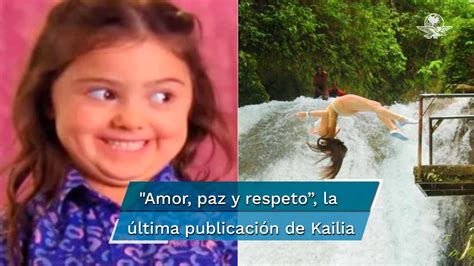 Las Ltimas Fotos De Kailia Posey La Ni A Del Meme V Deo Dailymotion