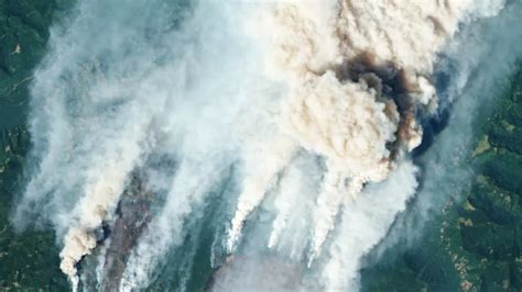 Satellite Images Capture Ravages Of Oregon Wildfires